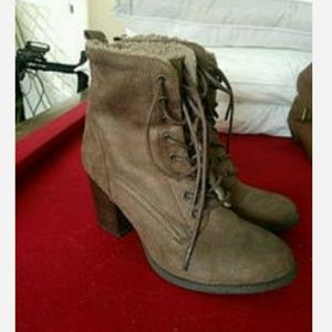 NWOT Brown Booties